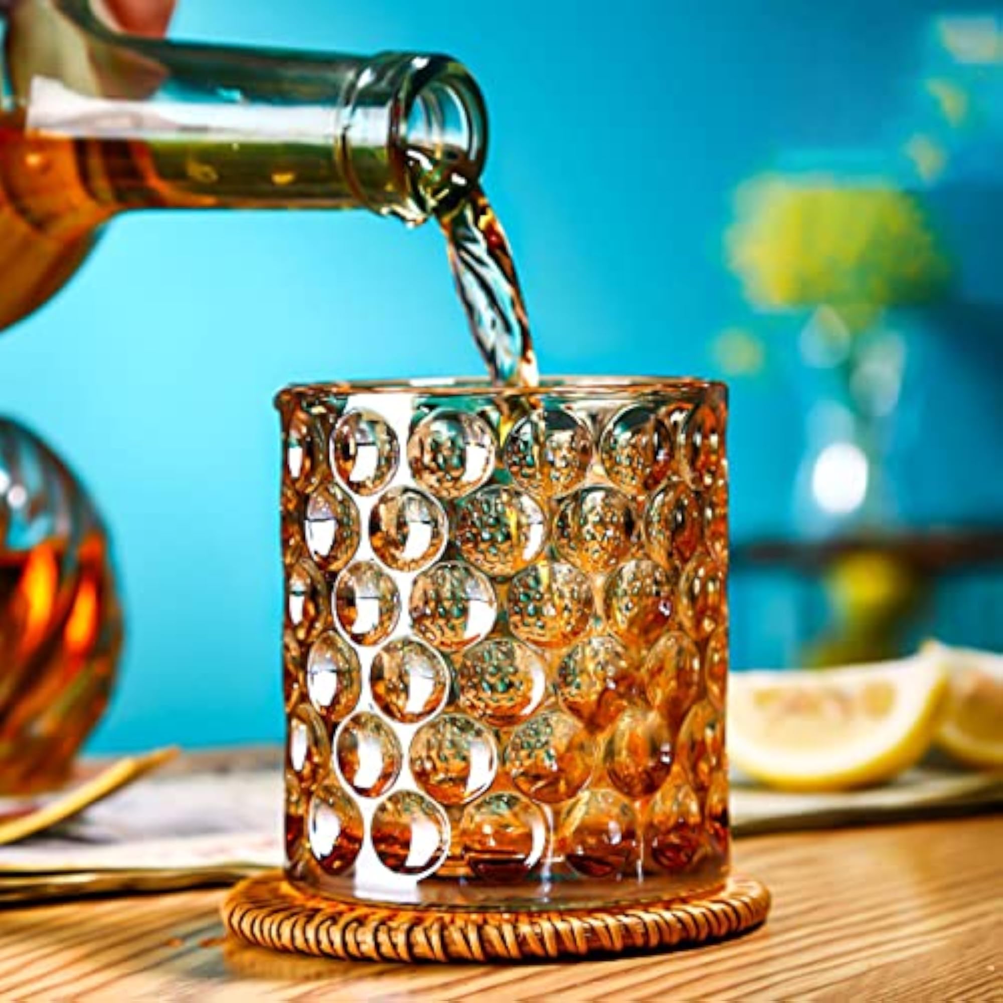 BNF® Glass Cup Drinking Glasses for Home Kitchen Dining Room